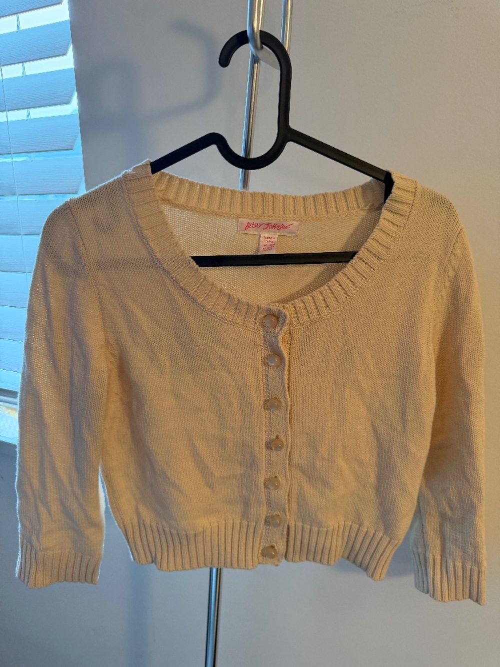 Betse Johnson cropped cardigan